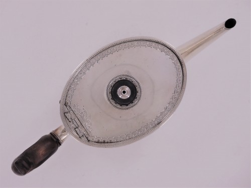 18th century - A silver teapot, Switzerland, 18th century