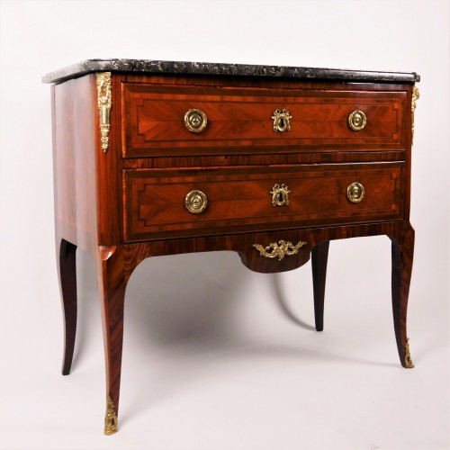 Chest of drawers stamped G. Schlichtig - Furniture Style Louis XV