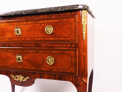 Commode sauteuse estampillée J G Schlichtig - Igra Lignum