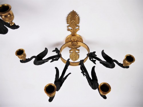 Lighting  - Pair of Empire sconces, early 19th century