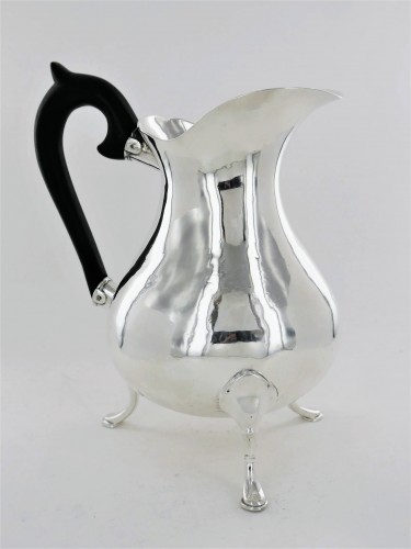 silverware & tableware  - Silver Water Jug, Switzerland, 19th Century