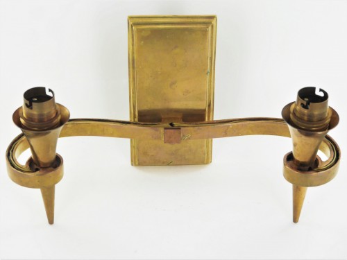 Pair of Art Deco sconces, 20th century - Lighting Style Art Déco