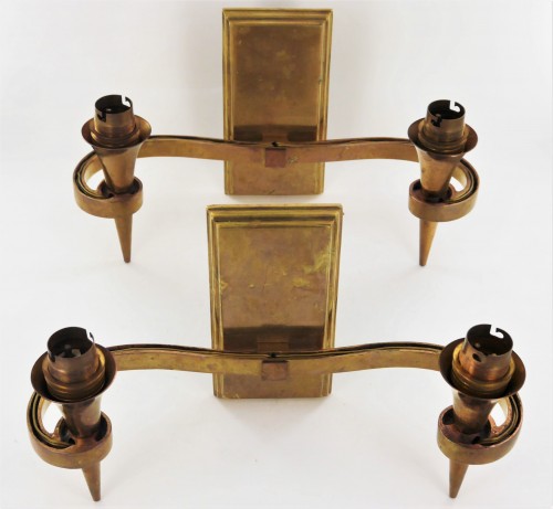 Pair of Art Deco sconces, 20th century - 