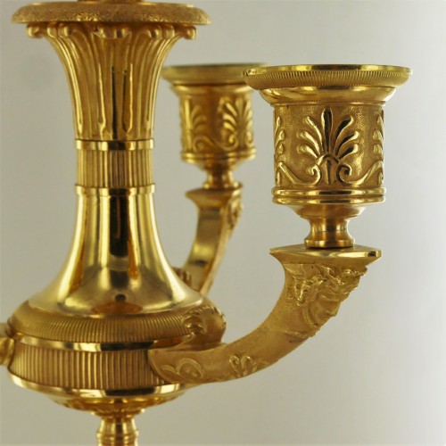 19th century - Pair of Empire candelabra, early 19th century