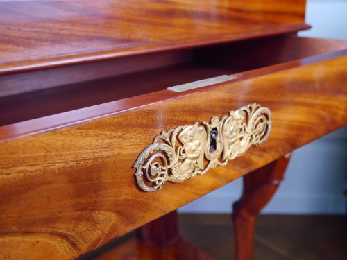 Furniture  - An Empire console table with transformation extensions