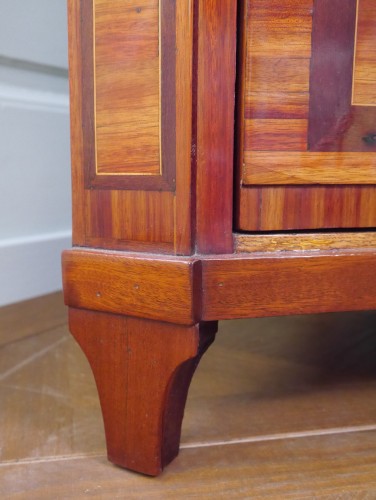 Furniture  - Pair of corner cabinets stamped CC Saunier