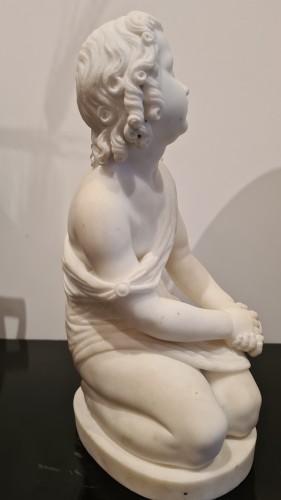 XIXe siècle - Jeune femme assise - Joseph Gott (1786-1860)