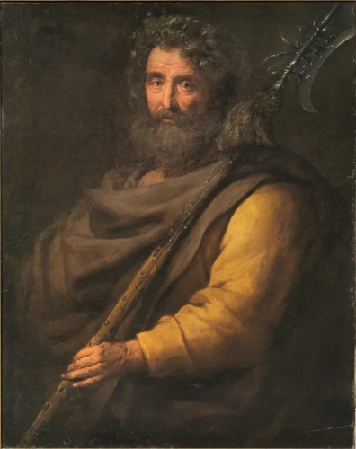 Painting of Saint Matthias - Paintings & Drawings Style 