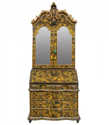 Bureau à deux corps de style chinoiserie, Venise, XVIIIe siècle