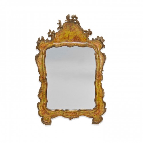 Miroir Vénitien en Lacca, Seconde moitié du XVIIIe siècle