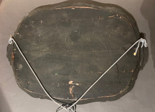 Decorative Objects  - Refined Venetian Lacquered Tray, Venice 18th Century