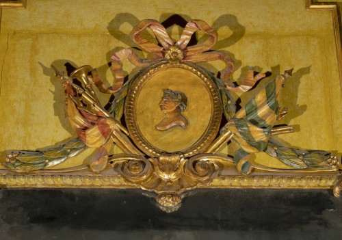 Paire de consoles et miroirs laqués vénitiens, XVIIIe siècle - Brun Fine Art
