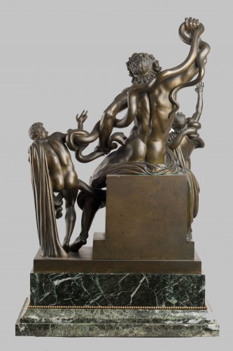 Groupe en bronze Laocoonte et ses fils - Sculpture Style 