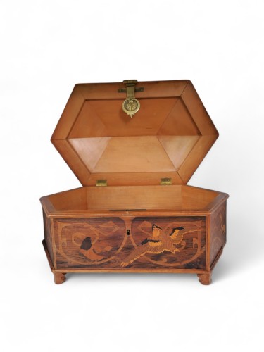 Emile GALLÉ (1846-1904), Casket, circa 1890  - 