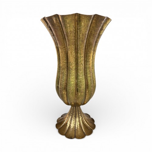 Josef HOFFMANN (1870–1956), Vase on a pedestal base - Decorative Objects Style Art nouveau