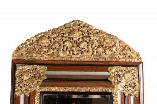 Miroir époque Louis XIV à clinquants - Miroirs, Trumeaux Style Louis XIV