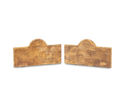 Antiquités - A pair of gilded Regence Brackets