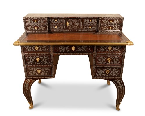 Bureau Mazarin d'époque Régence - Mobilier Style Régence