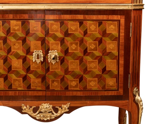 A Fine Transition Ormolu-Mounted Commode to Pierre Roussel 1723-1782 - Transition