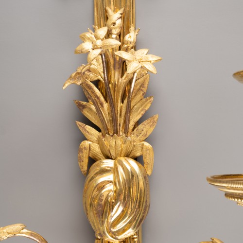 18th century - Pair of Louis XVI wall lights