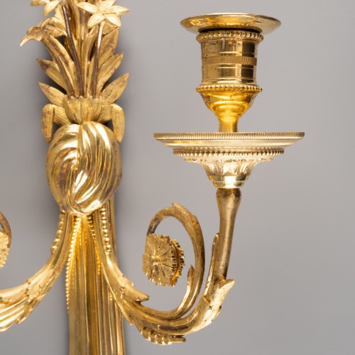 Pair of Louis XVI wall lights - Louis XVI