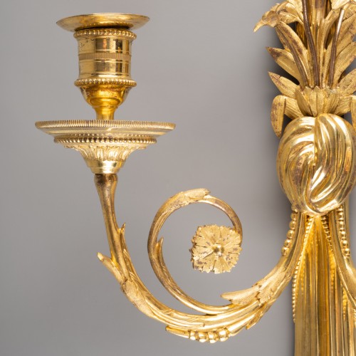 Antiquités - Pair of Louis XVI wall lights