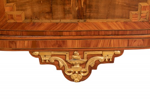 Pair of Corner Cabinets Transitional Period Stamped  J. B . Hedouin - Transition