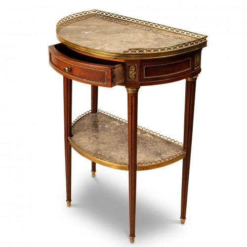 Mobilier Console - Console Desserte Louis XVI Estampillée B Durand