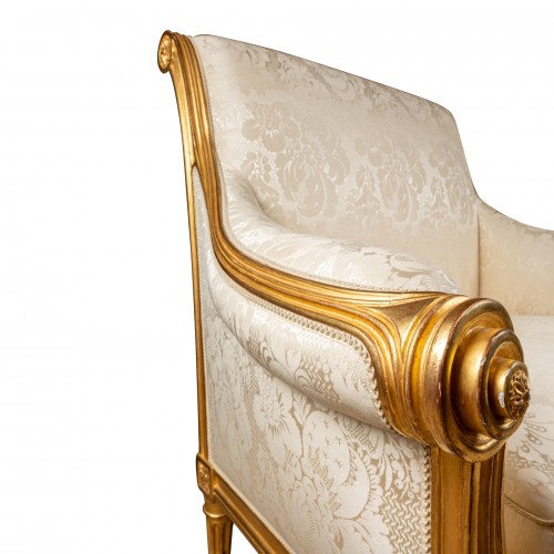 Antiquités - Louis XVI period Marquise chair