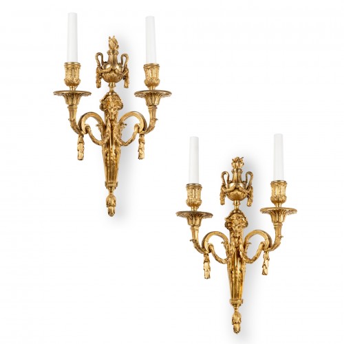 A pair of  ormolu Sconces  Louis XVI Period