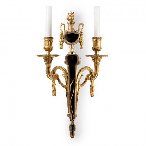 Antiquités - A pair of  ormolu Sconces  Louis XVI Period