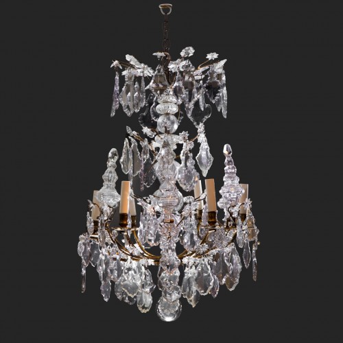 Lighting  - Two chandeliers forming a pair 18th century period