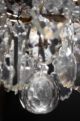 Antiquités - Two chandeliers forming a pair 18th century period