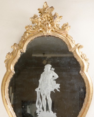 Paire de miroirs Vénitiens XVIIIe siècle - Isabelle Chalvignac