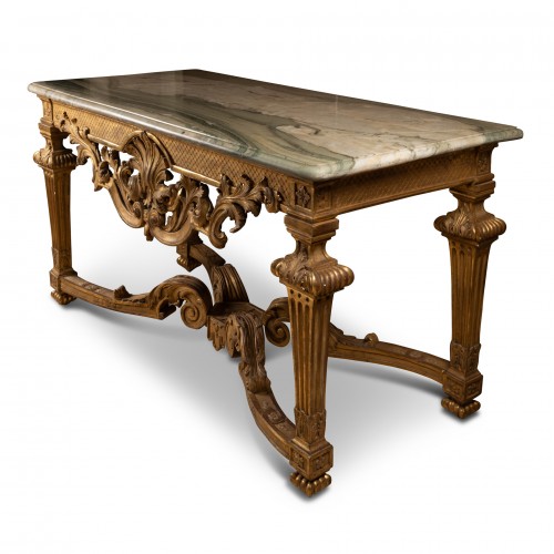 Furniture  - A large Console table Louis XIV Period 