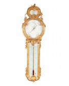 Baromètre Thermomètre Epoque Louis XVI