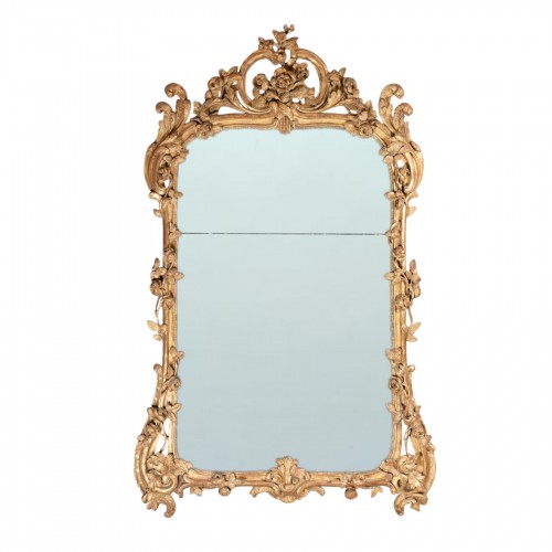 Gilted wood Mirror Louis XV Period