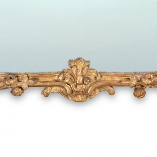 Louis XV - Gilted wood Mirror Louis XV Period