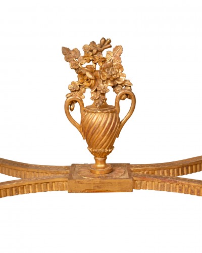 Paire de consoles Epoque Louis XVI bois doré - Isabelle Chalvignac