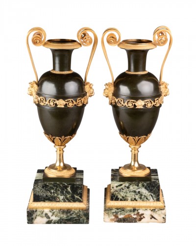 Paire de vases à l'antique Epoque Empire