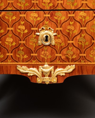 Commode marquetée Epoque Transition - Transition