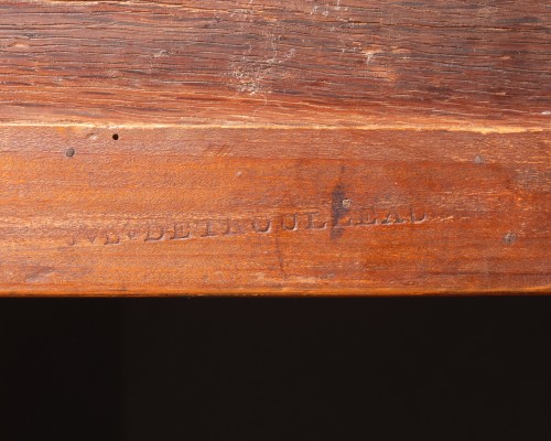 Antiquités - Commode marquetée Epoque Transition
