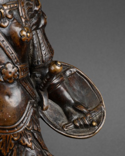 Minerva and Mars Bronzes XVIIIème siècle - Transition