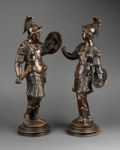 Transition - Minerva and Mars Bronzes XVIIIème siècle