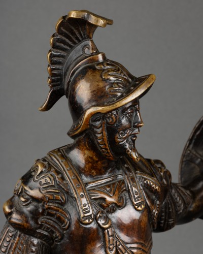 Antiquités - Minerva and Mars Bronzes XVIIIème siècle