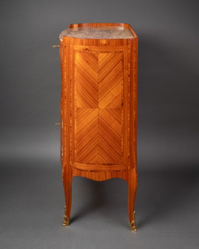 18th century - Pair of bedside table  Transition period