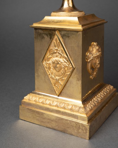 Empire - A pair of gilted perfume burners Empire Period