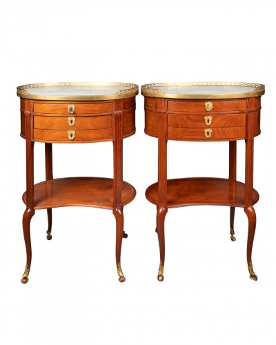 Rare Paire de tables Epoque Transition Paris