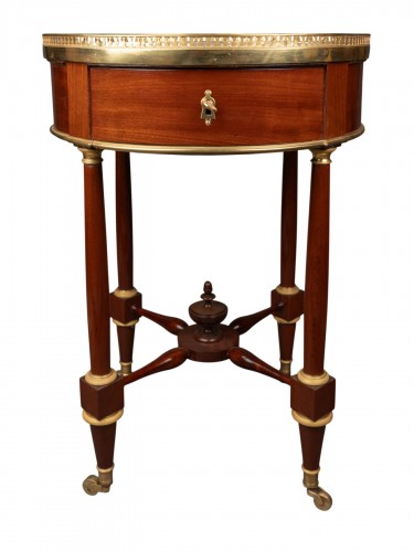 Guéridon acajou époque Louis XVI