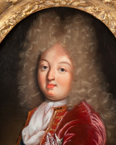 A pair of portrait french school 18th century - Louis XV